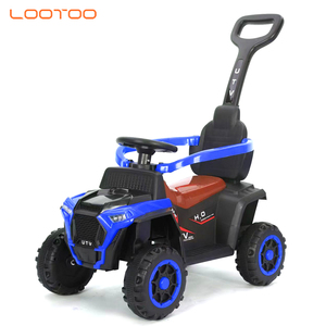 子供用車両小刻みに足の床をスライドさせる車子供用<span class=keywords><strong>3</strong></span> in1プッシュベビーおもちゃウォーカーベビーカーメガカーデラックスキャノピー付き