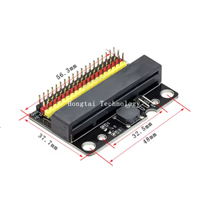 Micro: Bit-Erweiterungs modul IOBIT V1.0 V2.0 Mikrobit-Adapter platine Grund-und Mittelschule Einführungs programmierung - Product Image 2