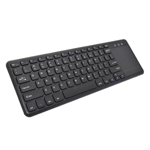 Panel táctil fino de 2,4G, teclado inalámbrico de 78 teclas con panel táctil para ordenador y i pad pro 12,9
