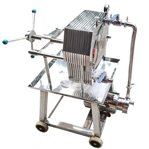 Imprensa hidráulica automática do filtro do quadro da placa do caudal alto para o óleo comestível OMG