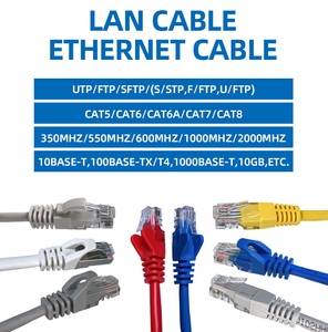 高质量UTP 5e类5a类6类6e类7类8类跳线电缆RJ45插头8类网络电缆 - Product Image 6