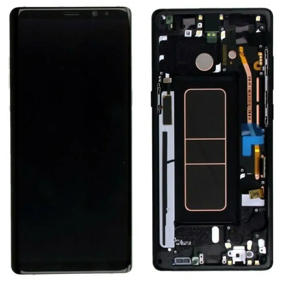 หน้าจอ LCD ทัชสกรีนดิจิไทเซอร์กระจกสำหรับ Samsung Galaxy NOTE8 SM-N950