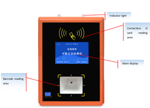 IP56 Android Linux terminale di pagamento bus ticketing system rfid nfc reader bus fare box ricarica terminale lettore di schede - Product Image 2