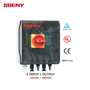 BENY 2 Entrada 1 salida 600VDC / 1000V DC String box para sistema solar fotovoltaico - Product Image 2