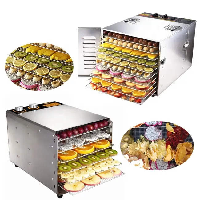 Home food drying machine dehydrator home use 10 layers fruits dryer