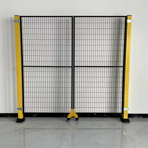 Großhandel Fabrik preis Geschweißtes Draht geflecht Trennwand Zaun Werkstatt Zaun Lager Isolation snetz - Product Image 3