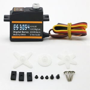 Emax ES3054 dijital Servo 4.8-6.0V 3.5kg 23T Futaba JR fiş RC FPV sabit kanat uçak ve helikopter için Metal dişli aksesuar - Product Image 5