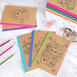 Nuevo 100% pulpa reciclada no tóxica A5 tamaño 70gsm 80gsm Color papel resma 500 hojas 20 papeles de colores artesanales en 20 colores diferentes - Product Image 4