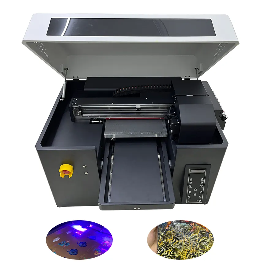 ถ้วยเซรามิกดิจิตอล DC เครื่องพิมพ์ UV สำหรับตกแต่งกระเบื้องภาพ3D สี