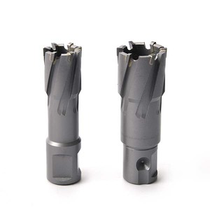 TCT Annular Cutter Broach Hole Cutter磁気コアドリルビット、メタルウッドドリル用フェインシャンク付き - Product Image 1