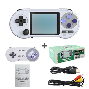 SSF2000ハンドヘルドゲームコンソール検索機能付き3インチIPSポータブルゲームコンソールSFC/GBA用レトロゲーミングプレーヤー