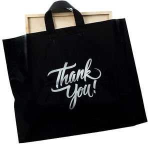 Tas Jinjing Plastik Pegangan Lingkaran Lembut Tas Belanja Plastik Pesanan Khusus Poliester dengan Logo Kustom - Product Image 6