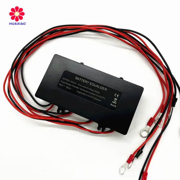 Huaxiao baterias דה iones דה litio LCD מתח תצוגת ליתיום יון סוללות IP67 עמיד למים HA12L סוללה אקולייזר איזון