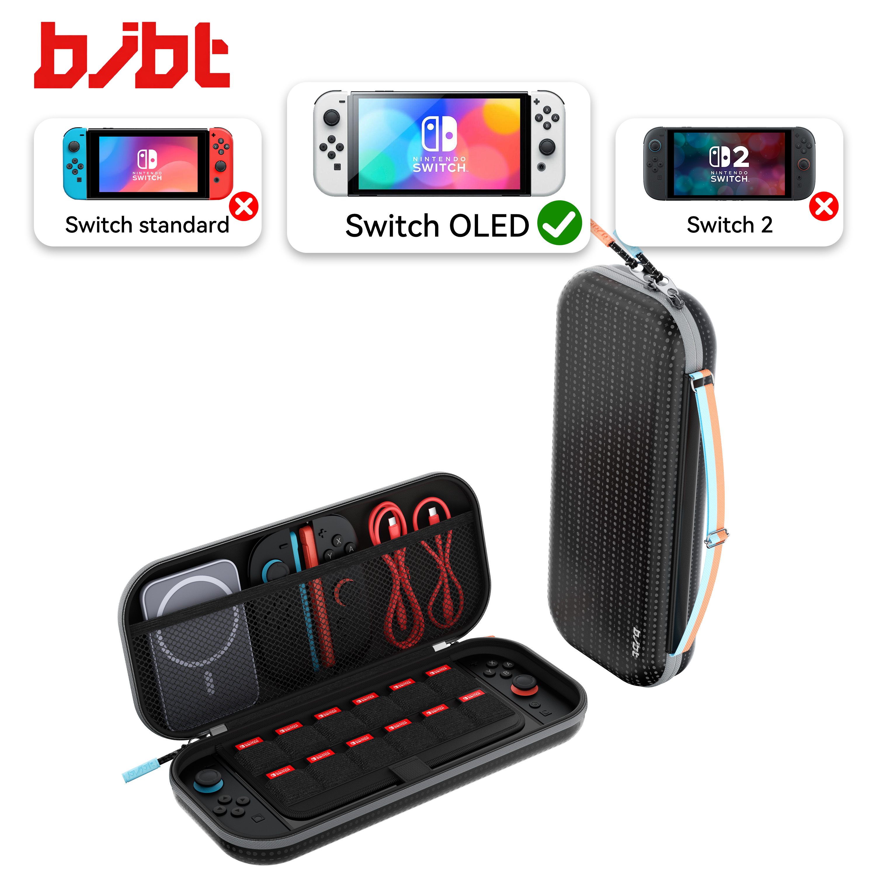 O+O-Negro para Switch OLED
