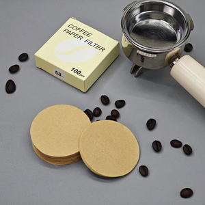 非化学残留プレミアムコーヒーフィルターラウンドコーヒーろ紙バルク