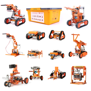 Ai Smart 12 in 1 Diy Programmier bare Codier roboter Teile Arm Auto Esp32 Micro bit Stem Education Robotics Kits für Kid High School