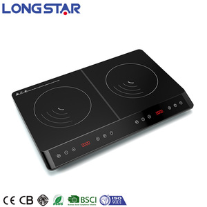 Fábrica tomada Custom <span class=keywords><strong>2025</strong></span> <span class=keywords><strong>Multi</strong></span> funcional Sensor Toque Controlador Multifuncional Duplo Queimaduras Infravermelho Indução Fogão