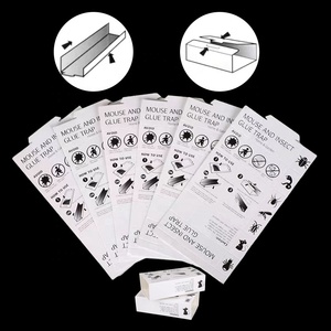 Yapışkan tepsi karton sıçan ped kurulu haşere fareler kontrol yılan yakalamak fare kapanları böcek yapışkan tutkal tuzağı - Product Image 1