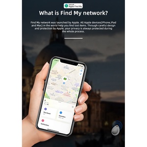 Akıllı özelliklere sahip küçük akıllı Mini anahtarlık GPS evcil hayvan izleme cihazı hava etiketi uyumlu anahtar - Product Image 5