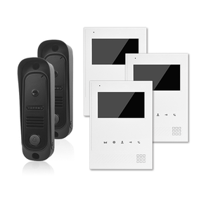 Ulti-its its partpart nntercom ystem con 2 Outdoor ooorbell nntercom 3 kits - Product Image 1