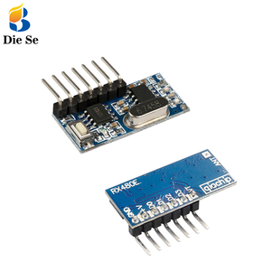 Wireless Rf Radio Wireless Daten sender Empfänger modul 433 MHz RF 4 Kanäle Decodieren Sie das Empfänger modul und den Sender - Product Image 1