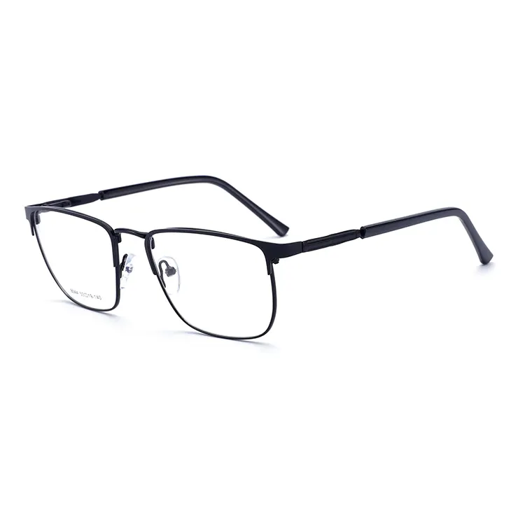 메탈 프레임 안경 의료 Lunette Dames De Luxe 광학 안경 남성용 블랙 디자이너 안경 프레임