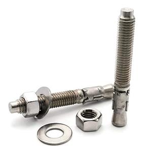 Chất Lượng Cao Thép Không Gỉ Và Thép Carbon M6 M8 M10 Mạ Kẽm Mở Rộng Bolt Neo Nêm Neo Bê Tông Neo - Product Image 2