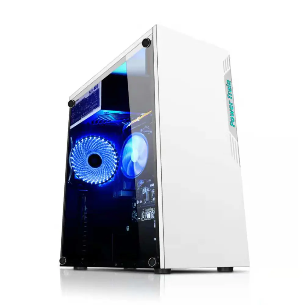 Torre completa blanca ATX/M-ATX/mini-itx, carcasa para juegos de ordenador, gabinete para jugadores