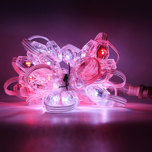 2024 Magical <strong>DMX</strong> 3D Pixel Ball LED RGB Curtain Ball String Mini Lights Controlled by <strong>DMX</strong>/Artnet <strong>Controller</strong> Christmas Light Ball - Product Image 1