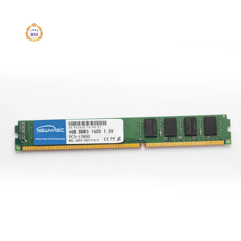 Placa de vídeo com 4GB DDR3 1333MHz 1.35v-1.5V PC3-10600 240 pinos RAM de mesa Módulo de memória DDR3 4gb 1600MHz PC3-12800 placa gráfica