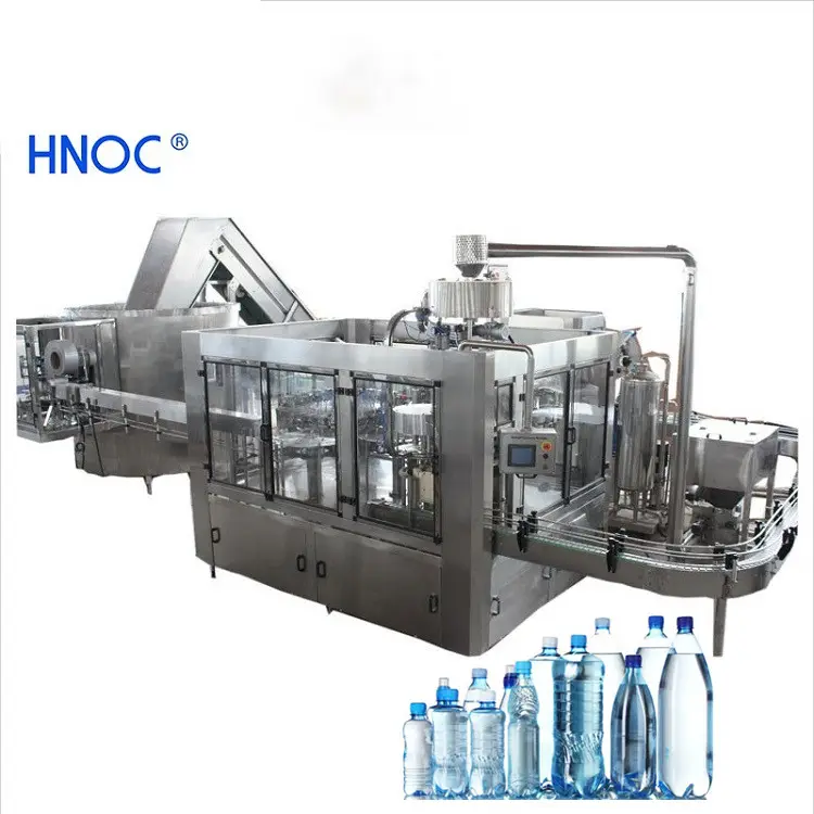 5l maden suyu doldurma kapaklama makinesi komple şişe su üretim hattı