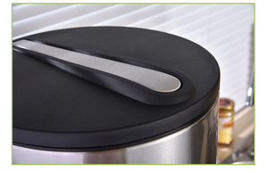 Contenedor de almacenamiento de granos de cereales de gran capacidad a granel, dispensador de arroz hermético para despensa, contenedor de alimentos para llevar, cartón multifunción - Product Image 4