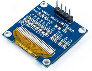 AIsmartlink 12864 128x64 Pixel SSD1306 OLED 0,96 Zoll OLED I2C IIC-Anzeige modul Bildschirm platine Kompatibel mit Arduino Raspberry