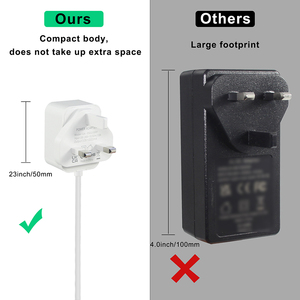 UK 3Pin Plug 2000mA 100-240V Entrada 50/60Hz 12V 2Amp Salida Ac Dc Adaptador de fuente de alimentación conmutada para tira de luz LED - Product Image 2