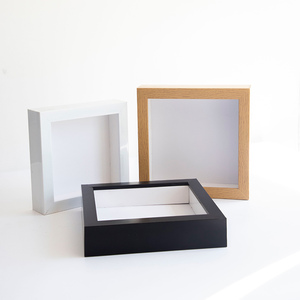 <strong>Customized</strong> Multi-size Photo <strong>Display</strong> Cabinet Photo <strong>Frame</strong> Wall-mounted Free Standing Medal <strong>Display</strong> Shadow Box Photo <strong>Frame</strong> - Product Image 6