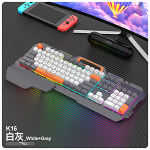 Gran oferta, juego de teclado y ratón Multimedia de oficina de nuevo diseño, idioma de escritorio, juego personalizado, teclado combinado de Juegos de ordenador - Product Image 4