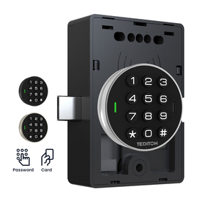 Tediton工厂智能锁组合密码数字代码卡无钥匙键盘智能柜锁 - Product Image 1