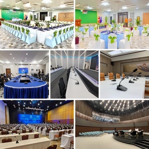 High end profesyonel kongre kablolu ağ tartışma konferans gooseneck akıllı dijital konferans sistemi kontrolörü - Product Image 6