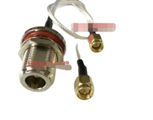 DAM048 207*207*73.5mm döküm alüminyum amplifikatör muhafaza ile N soket N soket WLAN - Product Image 2