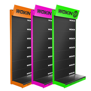 Boden stehende kunden spezifische Metallwerk zeuge Zubehör <span class=keywords><strong>Display</strong></span> Rack mit Haken