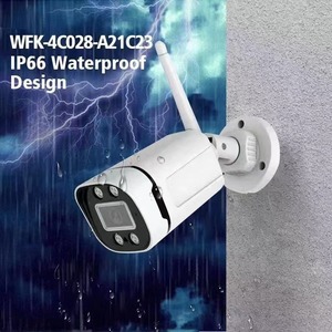 Kit NVR de 4 canales, WIFI, 3MP, CCTV, IP, a todo Color, cámara de Audio, intercomunicador, sistema NVR, conjunto inalámbrico - Product Image 3