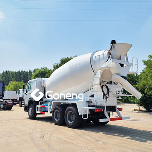 Beton ciment malaxeur camion d'occasion Prix 8m3 9m3 10m3 tại Trung Quốc xe tải trộn bê tông xi măng HOWO - Product Image 5