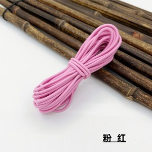 Banda elástica de 3mm/4mm, cuerda de goma elástica colorida, cordón para ropa, Cuerdas elásticas, cuerdas de primavera, costura