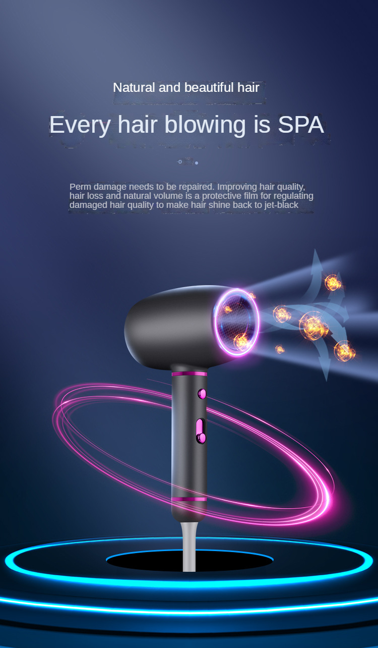 2022 Best Selling New Design Professional 1200w Hair Blow Salon Equipment Dc Motor Hair Dryer for home salon travel