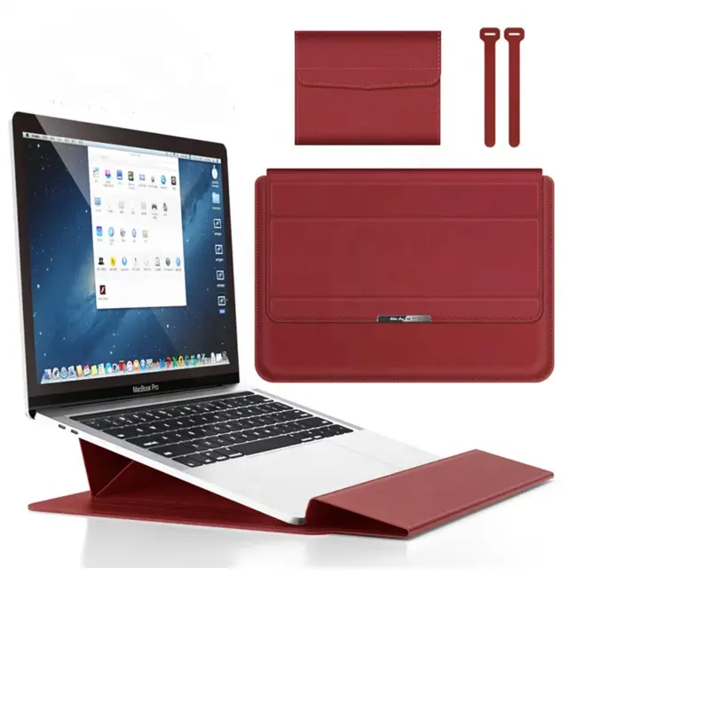 LNB17in 3in1 마그네틱 클로저 방수 범용 노트북 책 휴대용 이너백 방열 브래킷 타이핑 지원 MB 에어