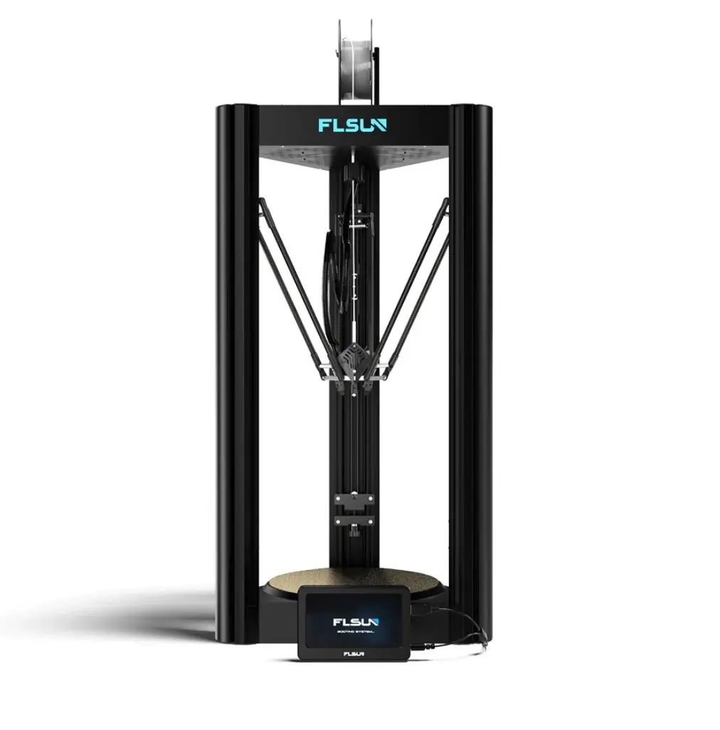 FLSUN พร้อมส่ง V400 Delta 3D เครื่องพิมพ์ขนาดพิมพ์ขนาดใหญ่ D300X410 มม.สูงสุด 400 มม./วินาทีโลหะอุตสาหกรรมเครื่องพิมพ์ 3D