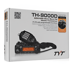 TYT-Radio para coche móvil, transceptor de radio de radioaficionado de 65W, sistema de intercomunicación inalámbrico, banda única, 2 vías, radio de largo alcance
