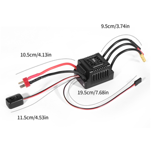 WSDT-60 60A ESC 2-3S F540 4370KV 3000KV Motor with Card Combo for 1/10 Wltoys WPL <strong>RC</strong> Crawler Monster Buggy Off-road On-road Cars - Product Image 5