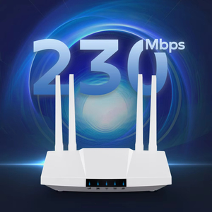 เราเตอร์4G พร้อมช่องเสียบซิมเสาอากาศภายนอกสำหรับไมโคร SD การ์ด2.4G Wi-Fi บ้าน CPE พร้อมฟังก์ชั่น Firewall VPN 300Mbps อัตราการส่งข้อมูล LAN