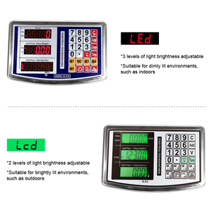 LED/LCD-Plattform waage Monitor Edelstahl-Waagen anzeige - Product Image 6